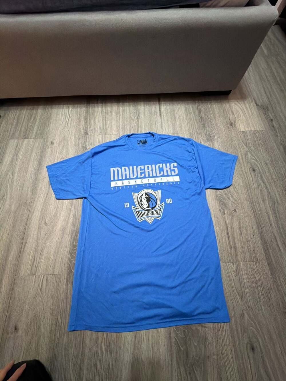 NBA Dallas Mavericks Basketball T-Shirt Size XL Blue